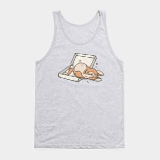 Pizza Coma Corgi Tank Top